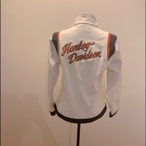 Woman’s Harley Davidson jacket off white